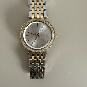 Michael Kors Two-Tone Gold and Silver Watch